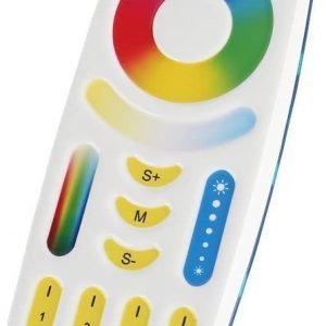 MiLight MiBoxer RF Távirányító 4 Zónás RGB CCT/RGBW/RGB/CCT/Fehér 1-5 Csatornás Zóna Vezérlőhöz FUT092 (mindennel kompatibilis) LC-MLRGBCCTRFR