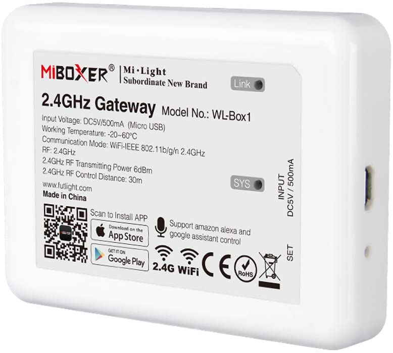 Mi-Light MiBoxer USB WiFi BOX Wifis Vezérlő WL-Box1 LC-MLWIFI