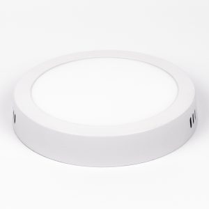 LED Panel Falon Kívüli 12W Kör Meleg Fehér