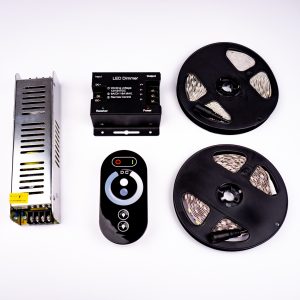LED Szalag Szett 10 Méter Beltéri Meleg Fehér 5050 60 LED/M RF LSS-10WRF